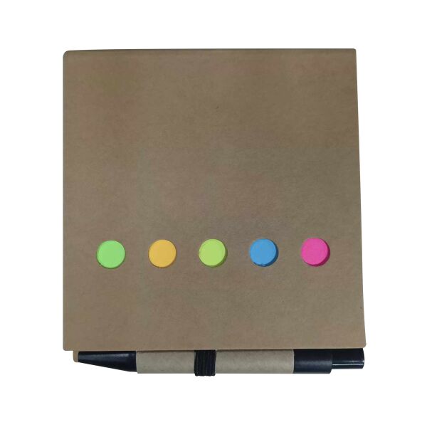 Memo pad with post it and pen Thumbnail