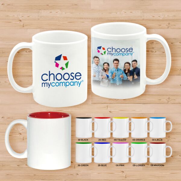 White Ceramic Mug Thumbnail