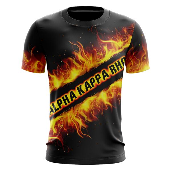 Alpha Kappa Rho Full Print Roundneck Shirt Thumbnail