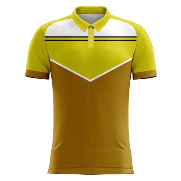 V-Stripe Colored Body Sublimation Combination Polo Shirt - SCS3 Thumbnail