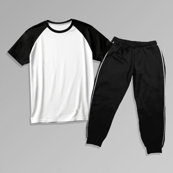 Drifit Raglan T-shirt with Jogging Pants Thumbnail