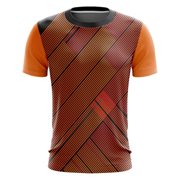 Linear Design Full Print Sublimation Roundneck Shirt Thumbnail