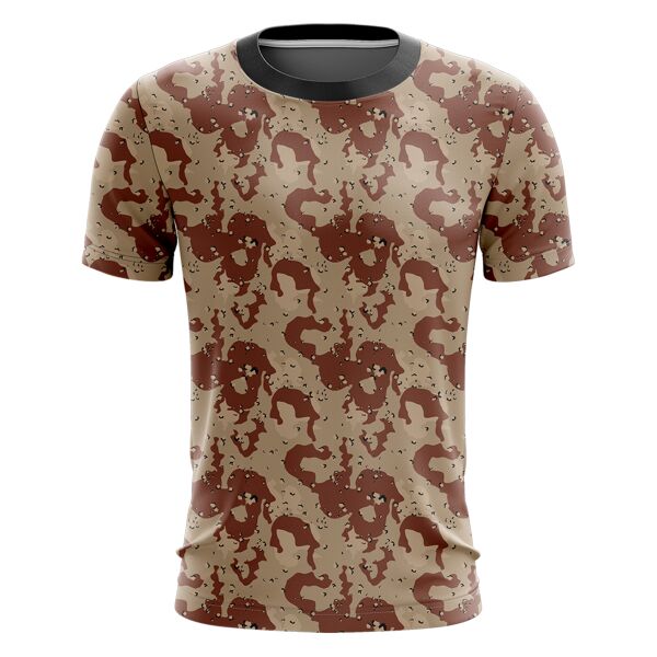 Camouflage Design Full Print Roundneck Shirt Thumbnail
