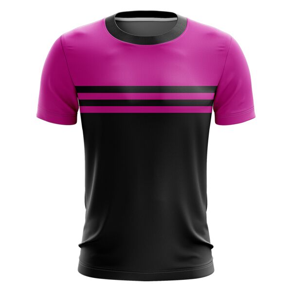 Black Body Design Full Print Sublimation Roundneck Shirt Thumbnail