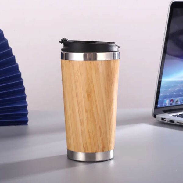 Bamboo Cup with Lid Thumbnail
