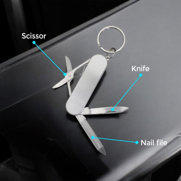 3 in 1 Silver Swiss Knife Thumbnail