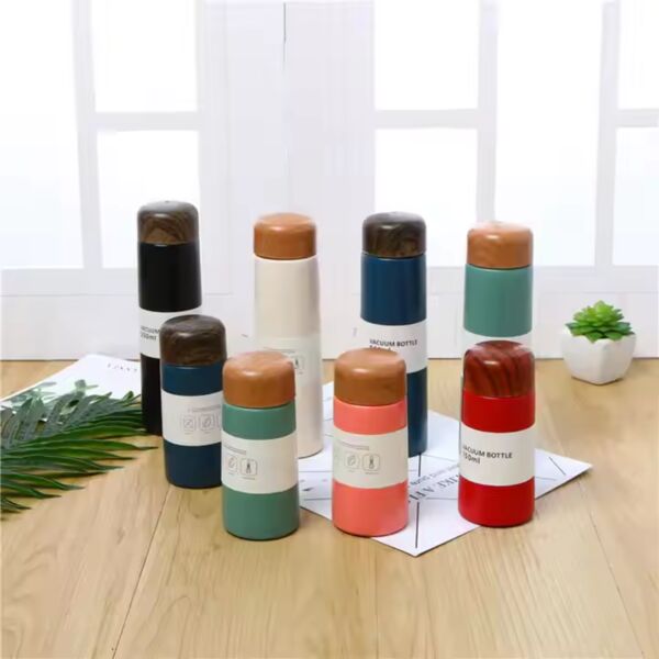 150ml Tumbler w/ Wooden Lid Thumbnail