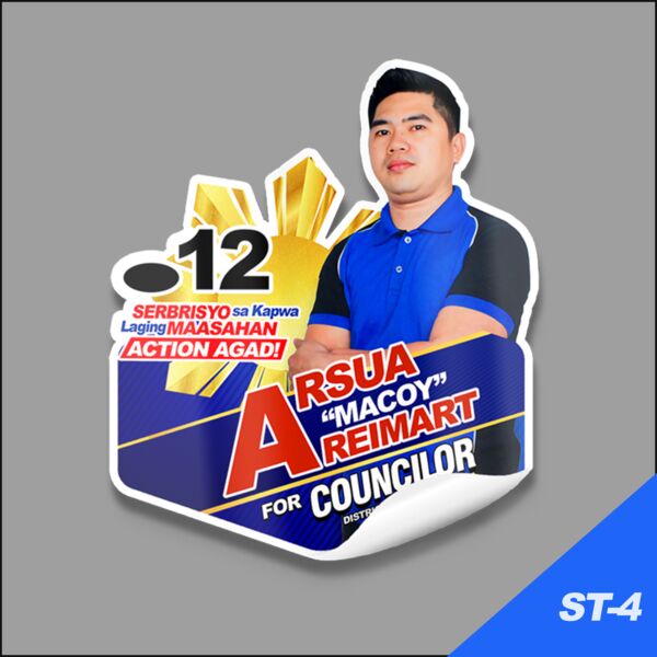 Custom Campaign Sticker Thumbnail