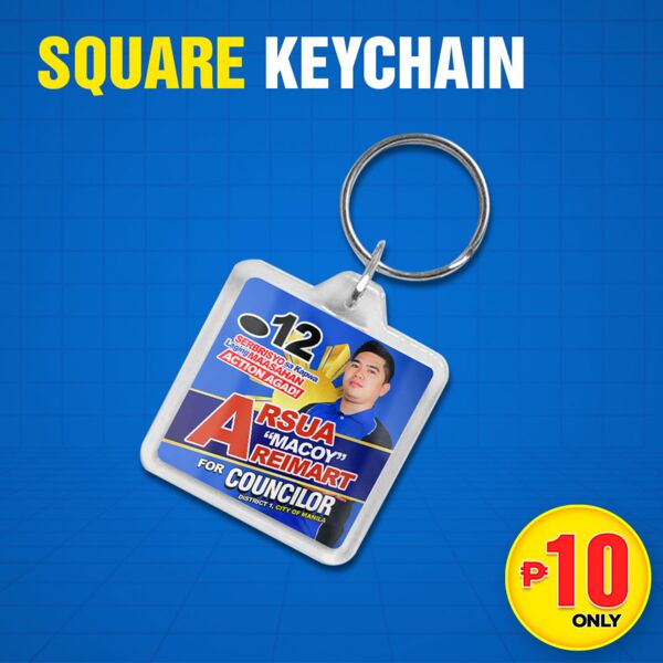 Square Keychain Thumbnail