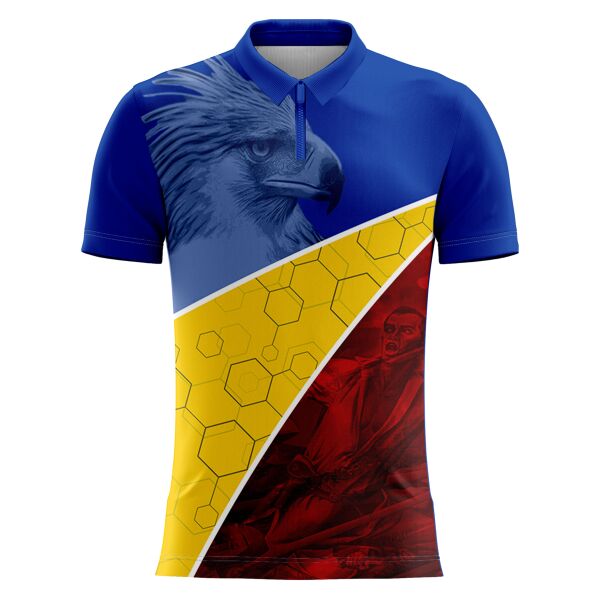Philippine Design Polo Zipper Full Print Sublimation Thumbnail