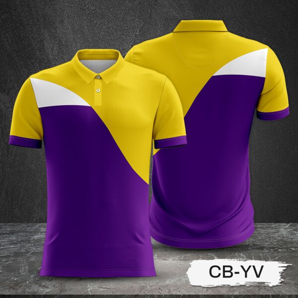 2 Color Combination Full Sublimation Polo Shirt Thumbnail