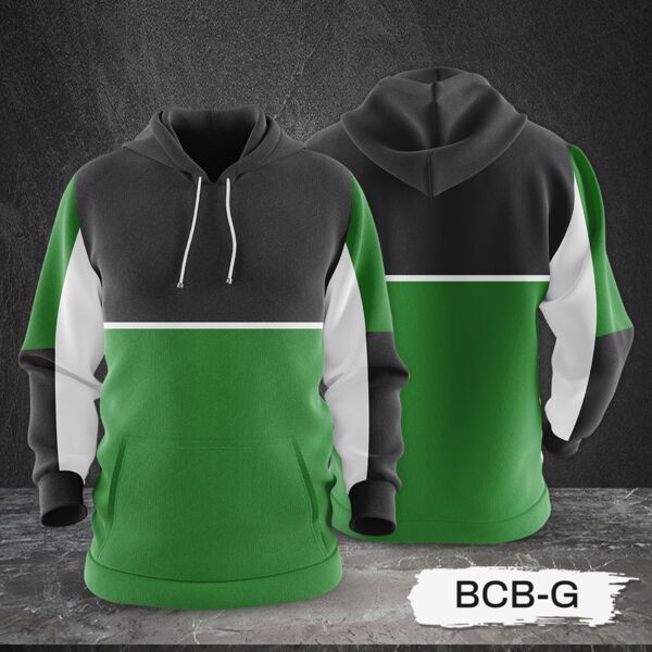 3 Color Combination Hoodie Jacket Full Print Sublimation Thumbnail