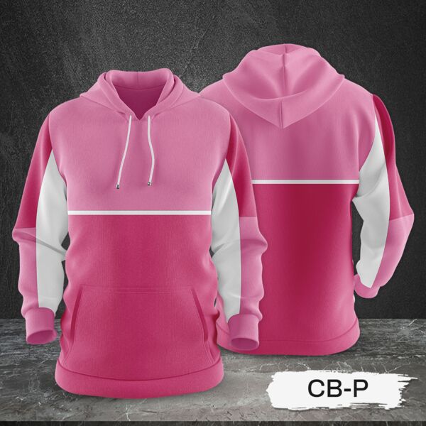 3 Color Combination Hoodie Jacket Full Print Sublimation Thumbnail