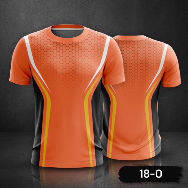 Premium Vector Sport Jersey Uniform Roundneck Full Print Sublimation Shirt Thumbnail