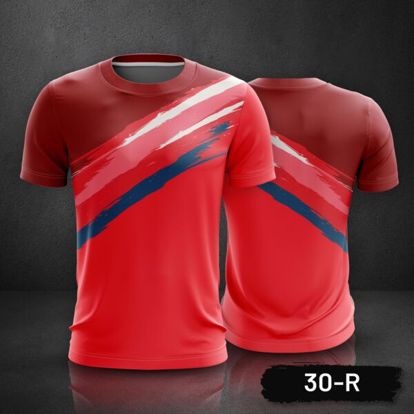 Grunge Design Roundneck Full Print Sublimation Shirt Thumbnail