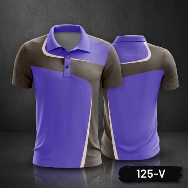 Premium Vector Design Polo Shirt Full Print Sublimation Thumbnail