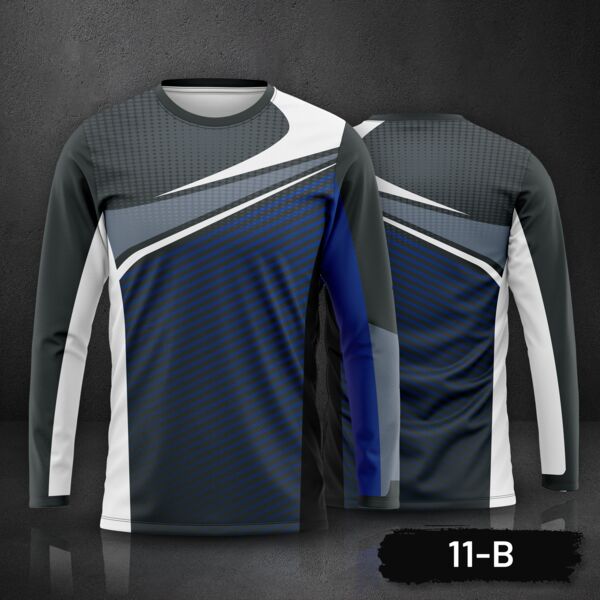 Premium Vector Linear Design Long Sleeve Full Print Sublimation Thumbnail