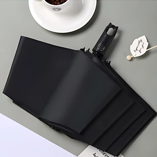 3 Folds Automatic Coated Umbrella Cat Design Thumbnail