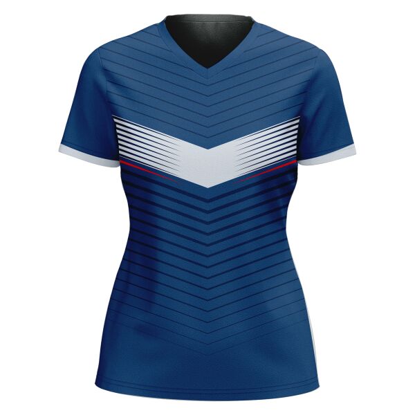 V-neck Volleyball Jersey Full Print Sublimation Thumbnail