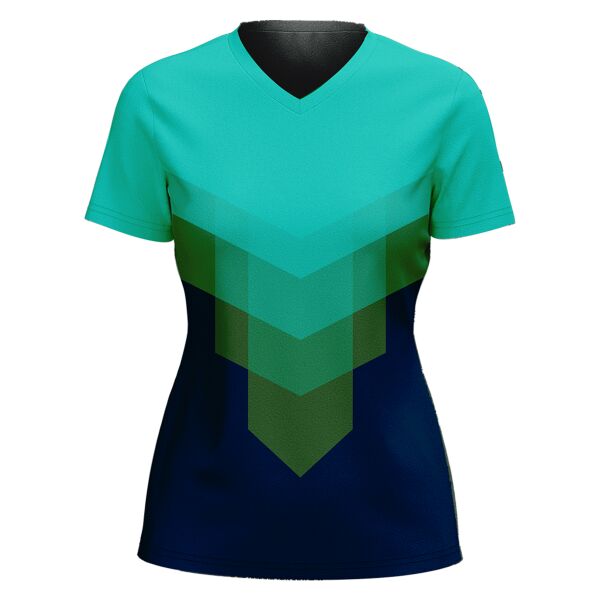 V-neck Volleyball Jersey Full Print Sublimation Thumbnail