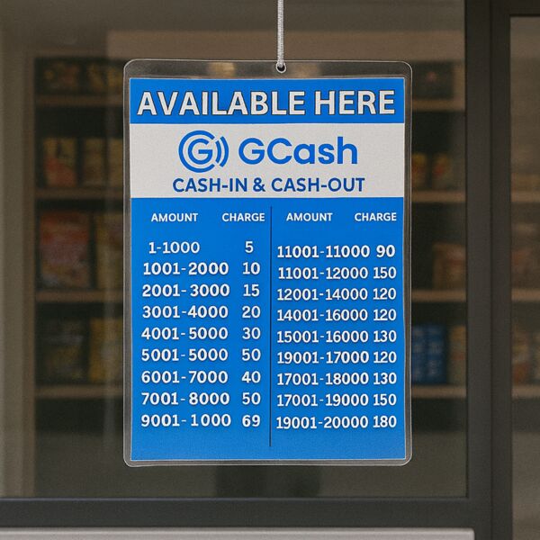 A4 Laminated Signage Thumbnail