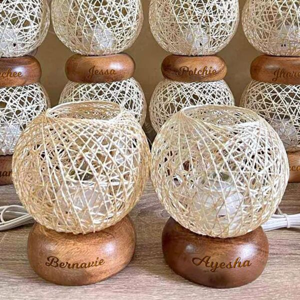 Engrave Wooden Lamp Thumbnail