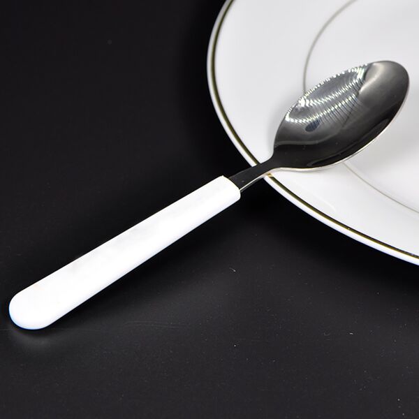 Stainless Steel Spoon with Polymer Handle for Adult Thumbnail