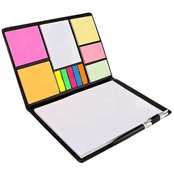 Notepad with Stickynotes and Pen Thumbnail