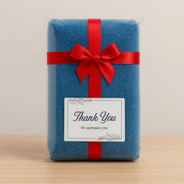 Plastic Towel Packaging w/ Tag Thumbnail