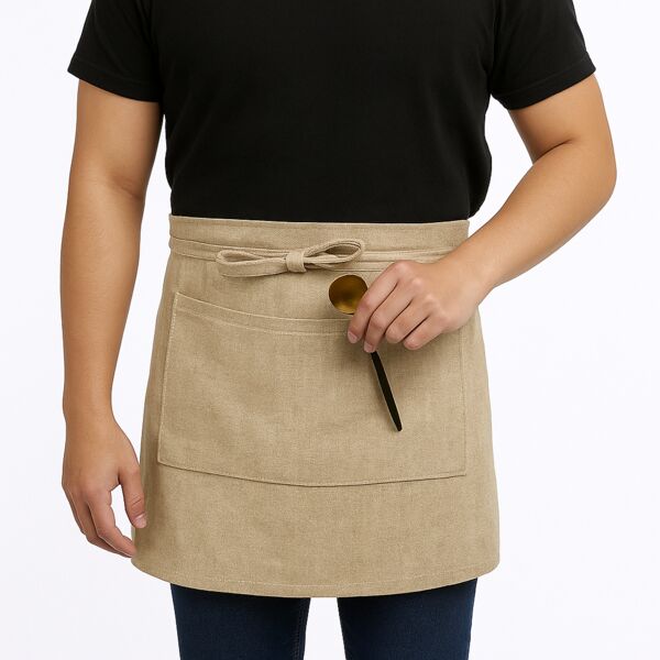 Copy of Waist Apron - Faux Burlap Thumbnail