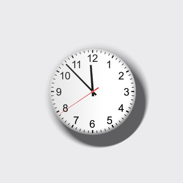 Acrylic Desk Clock Thumbnail