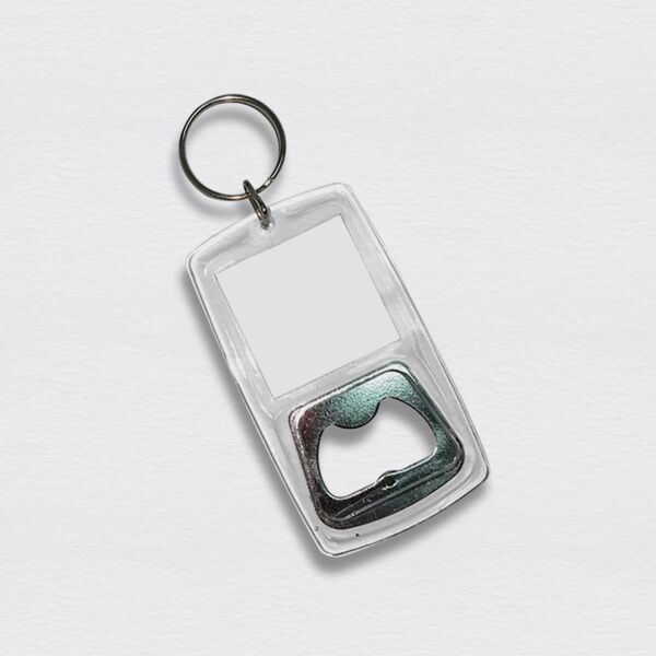 Bottle Opener Acrylic Keychain Thumbnail