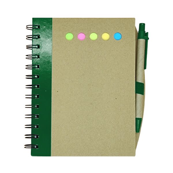 Notebook w/ sticky notes & pen Thumbnail